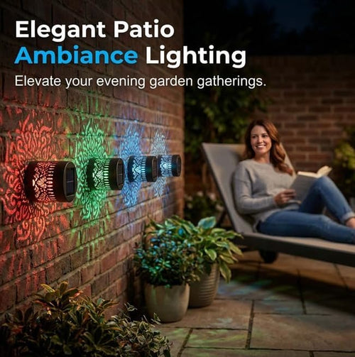 🔥 5K+ people bought this week alone🔥Solar Mandala Projector Wall Light