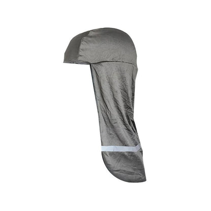 4 Pieces Hard Hat Sun Shade with Neck Flap – Cooling Skull Cap for Outdoor Work, Fishing & Hiking