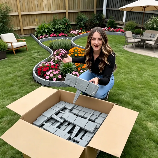 🏡2026 HOT SALE🥳💞50K+ SOLD!🌿✨ 70% OFF! Faux Stone Garden Edging Border! ♻️