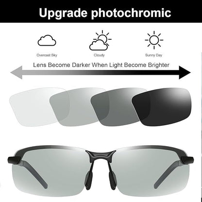 🔥Last Day 50% OFF🔥New stylish anti-glare polarized photochromic sunglasses
