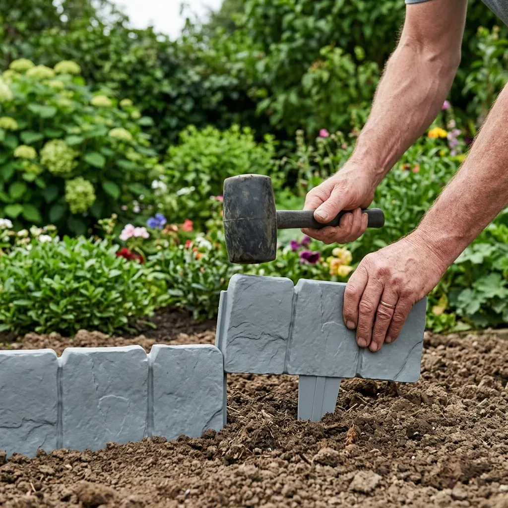 🏡2026 HOT SALE🥳💞50K+ SOLD!🌿✨ 70% OFF! Faux Stone Garden Edging Border! ♻️