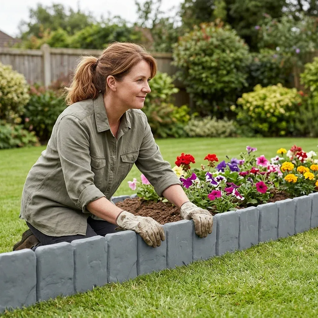 🏡2026 HOT SALE🥳💞50K+ SOLD!🌿✨ 70% OFF! Faux Stone Garden Edging Border! ♻️