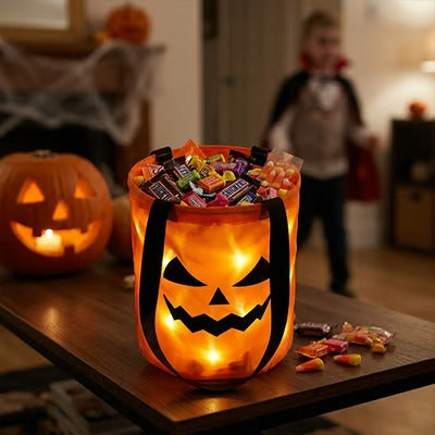 🔥This week's most popular products 🔥Halloween Trick or Treat LED Bucket for Kids