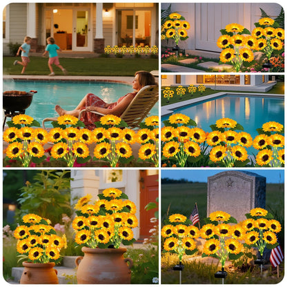 💡⚡LAST DAY 50% OFF💡 Sunflower Solar Lights Outdoor Decor💡