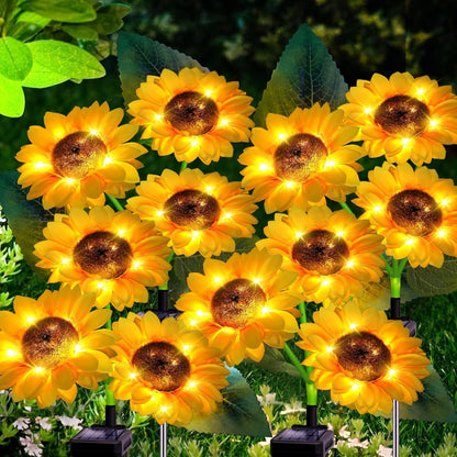 💡⚡LAST DAY 50% OFF💡 Sunflower Solar Lights Outdoor Decor💡