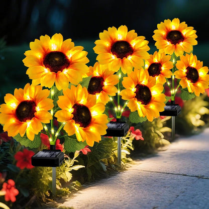 ⚡LAST DAY 50% OFF💡 Sunflower Solar Lights Outdoor Decor💡