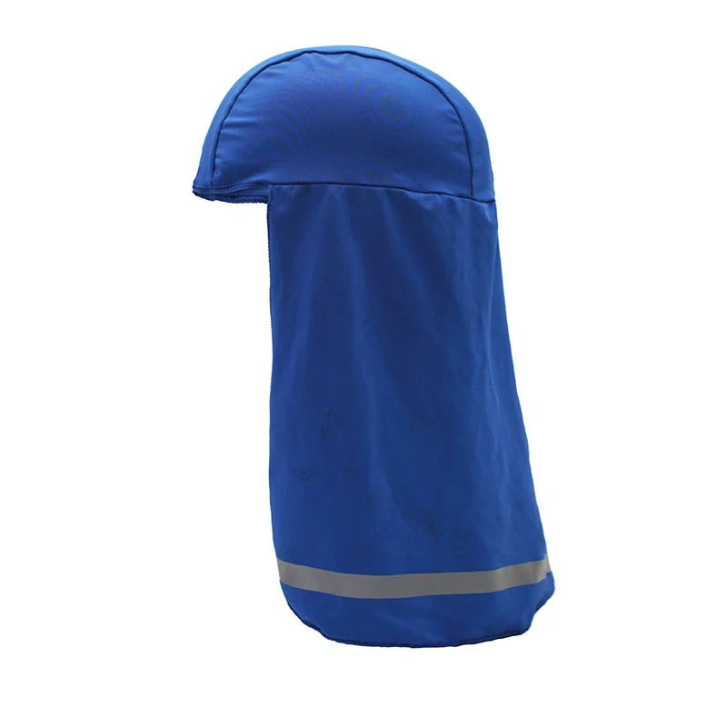 4 Pieces Hard Hat Sun Shade with Neck Flap – Cooling Skull Cap for Outdoor Work, Fishing & Hiking