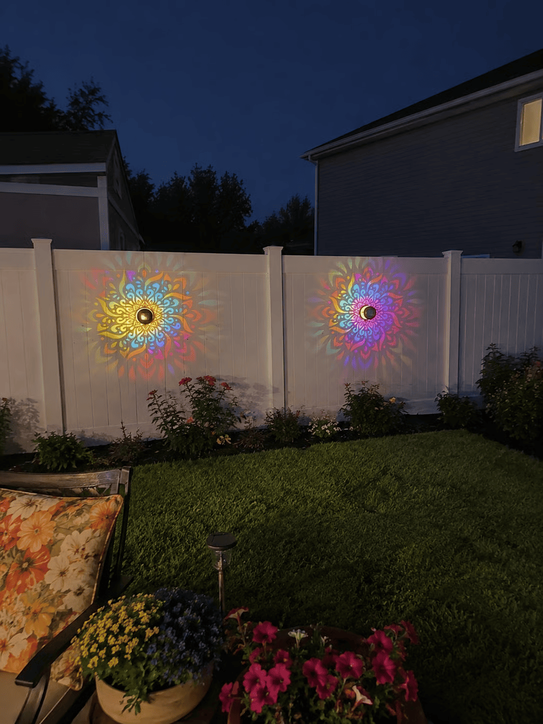 🔥 5K+ people bought this week alone🔥Solar Mandala Projector Wall Light