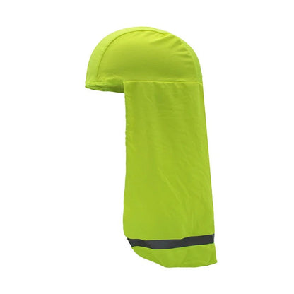 4 Pieces Hard Hat Sun Shade with Neck Flap – Cooling Skull Cap for Outdoor Work, Fishing & Hiking