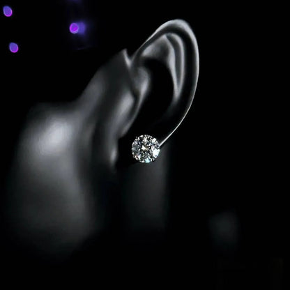 Classic 4-Prong Moissanite Earrings