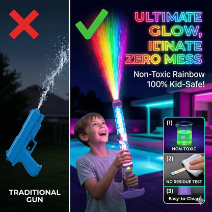 🔥Last Day 50% OFF🌈 Turn Every Backyard Into a Rainbow Light Show💦