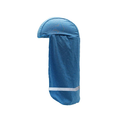 4 Pieces Hard Hat Sun Shade with Neck Flap – Cooling Skull Cap for Outdoor Work, Fishing & Hiking