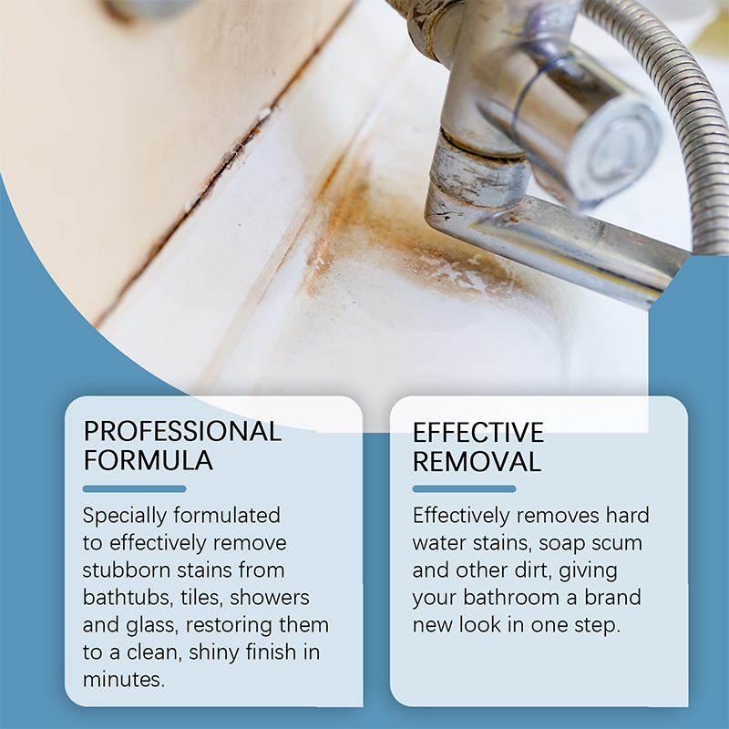 All-in-one bathroom stain cleaning set