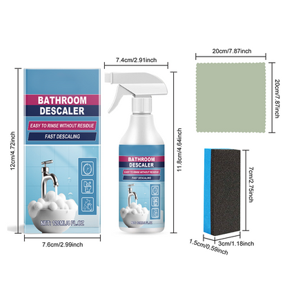 All-in-one bathroom stain cleaning set