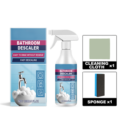 All-in-one bathroom stain cleaning set