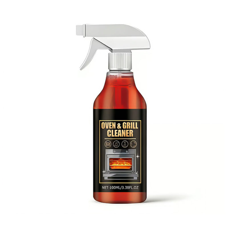 ✨ Oven & Grill Cleaner Spray – Dissolves Grease in 5 Mins, No Scrubbing & Eliminates Odors