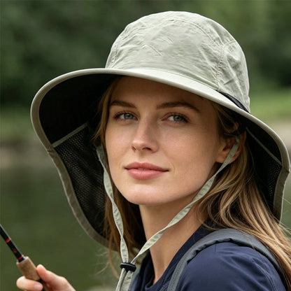 Unisex Foldable Bucket Hat - UPF 50  Sun Protection & Breathable -Adjustable & Packablefor Outdoor