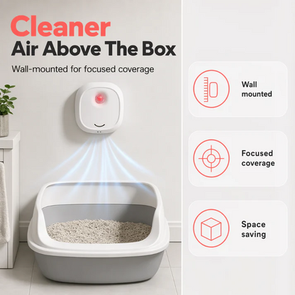 Say Goodbye To Unpleasant Odors With It! Smart Quiet Pet Odor Eliminator