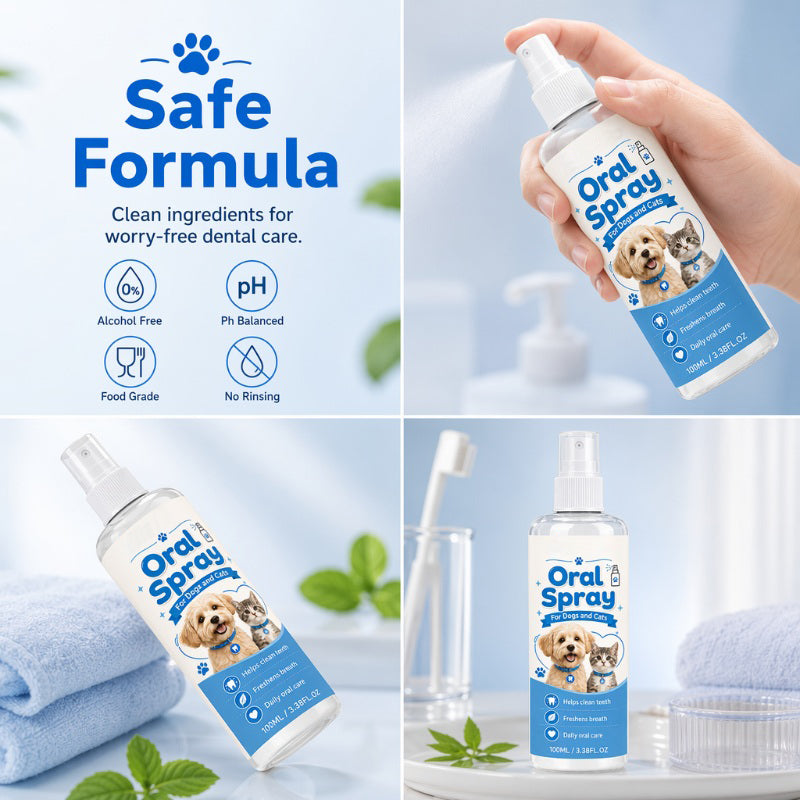 Pet Oral Cleaning Spray 100ml